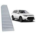 Ficha técnica e caractérísticas do produto Descanso de Pé Mitsubishi Outlander 2014 Até 2016 Aço Inox