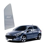 Ficha técnica e caractérísticas do produto Descanso de Pé Peugeot 307 2001 Até 2012 Aço Inox - 3r Acessórios