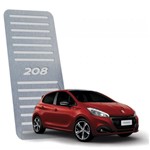 Ficha técnica e caractérísticas do produto Descanso de Pé Peugeot 208 2013 Até 2019 Aço Inox - 3r Acessórios