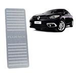 Ficha técnica e caractérísticas do produto Descanso de Pé Renault Fluence 2011 Até 2019 Aço Inox - 3r Acessórios