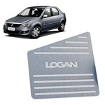 Ficha técnica e caractérísticas do produto Descanso de Pé Renault Logan 2011 Até 2013 Aço Inox - 3r Acessórios