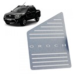 Ficha técnica e caractérísticas do produto Descanso de Pé Renault Oroch 2016 Até 2019 Aço Inox - 3r Acessórios