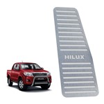 Ficha técnica e caractérísticas do produto Descanso de Pé Toyota Hilux 2016 Até 2019 Aço Inox - 3r Acessórios