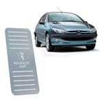 Ficha técnica e caractérísticas do produto Descanso em Inox Peugeot 206 1999/2010 Prata - Jr