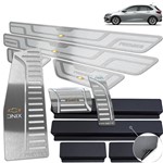 Ficha técnica e caractérísticas do produto Descanso Pedaleira Automático Soleira Onix Premier 20 Prata - Jr