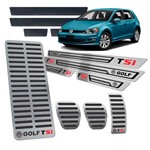 Ficha técnica e caractérísticas do produto Descanso Pedaleira Soleira Golf Tsi 2014/19 SI Manual Preto - Jr