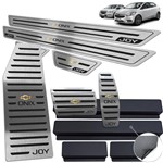 Ficha técnica e caractérísticas do produto Descanso Soleira Pedaleira Automátic Preto Onix Joy 2013 20 - Jr