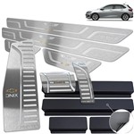 Ficha técnica e caractérísticas do produto Descanso Soleira Pedaleira Automático Prata Onix Premier 20 - Jr