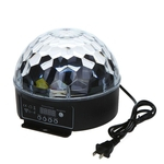 Ficha técnica e caractérísticas do produto Digital LED RGB de cristal Magic Ball Efeitos Especiais Luz Dmx 512 Dco Dj Stage Luz