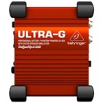 Ficha técnica e caractérísticas do produto Direct Box Ativo Ultra-G GI100 - Behringer