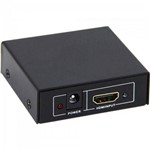 Ficha técnica e caractérísticas do produto Divisor HDMI 1 Entrada X 2 Saídas CHSL0004 Preto STORM