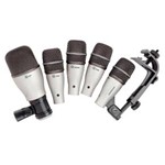Ficha técnica e caractérísticas do produto Dk 5 - Kit com 5 Microfones para Bateria com Fio Dk5 Samson