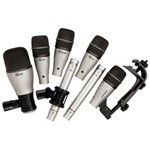 Ficha técnica e caractérísticas do produto Dk 7 - Kit com 7 Microfones para Bateria com Fio Dk7 Samson