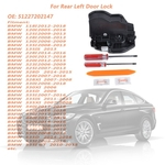 Ficha técnica e caractérísticas do produto Door Lock actuador traseiro esquerdo Passenger Side Para BMW E60 / E65 / E70 / E71 / E82 / E93 OE: 51227202147
