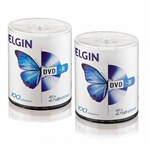 Ficha técnica e caractérísticas do produto DVD Virgem Gravável Logo DVD-R 4.7GB/120min 16x Elgin 200un
