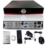Ficha técnica e caractérísticas do produto DVR 8 Canais em HD Tribrida