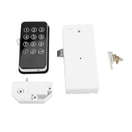 Ficha técnica e caractérísticas do produto Electronic Digital Password Lock Touch Screen Keypad Cabinet Security Coded Lock