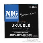 Ficha técnica e caractérísticas do produto Enc Ukulele Nig Nylon Preto N304