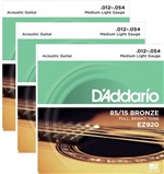 Ficha técnica e caractérísticas do produto Enc Violao Aco Ez920 012 - D'Addario