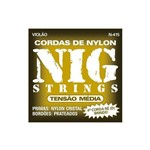 Ficha técnica e caractérísticas do produto Enc Violao Ny Nig N 415 Cristal/ Prata T.Media