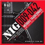 Encordoamento 009 NIG Jogo de Cordas para Guitarra 009 N63