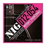 Ficha técnica e caractérísticas do produto Encordoamento 012 Guitarra Nig N72