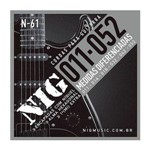 Ficha técnica e caractérísticas do produto Encordoamento 011 Guitarra NIG N61