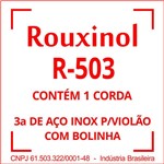 Ficha técnica e caractérísticas do produto Encordoamento ACO Encapada 3SOL (R50) C/BOL - Rouxinol