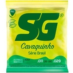Encordoamento Aço Níquel Bolinha Tensão Alta Cavaquinho SG Série Brasil