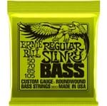 Ficha técnica e caractérísticas do produto Encordoamento Baixo 4 Cordas Ernie Ball 2832 050-105 Regular Slinky Bass