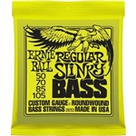 Ficha técnica e caractérísticas do produto Encordoamento Baixo 4 Cordas Ernie Ball 2832 Regular Slinky Bass 050/105