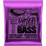 Ficha técnica e caractérísticas do produto Encordoamento Baixo 4 Cordas Ernie Ball 2831 055-110 Power Slinky Bass