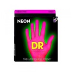 Encordoamento Baixo DR NPB5 040 Neon Pink 5 Cordas