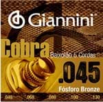 Ficha técnica e caractérísticas do produto Encordoamento Baixolão Giannini Cobra 5 Cordas 045 - GEEBASF5