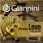Ficha técnica e caractérísticas do produto Encordoamento Bandolim Giannini Bronze com Laço 80/20 CM82L