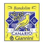 Ficha técnica e caractérísticas do produto 3 Encordoamento Canário Bandolim Giannini