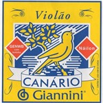 Ficha técnica e caractérísticas do produto Encordoamento Canário para Violão 6 Cordas Nylon Giannini