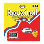 Ficha técnica e caractérísticas do produto Encordoamento Cavaco R51 Aço Rouxinol com 12 Unidades