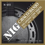 Ficha técnica e caractérísticas do produto Encordoamento Cavaquinho / Banjo 4 Cordas NIG Niquel N455