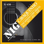 Ficha técnica e caractérísticas do produto Encordoamento Cavaquinho Nig N-450 .011-.028 - com Bolinha - Niquel