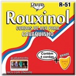Ficha técnica e caractérísticas do produto Encordoamento Cavaquinho R-51 Rouxinol