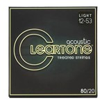 Ficha técnica e caractérísticas do produto Encordoamento Cleartone 12-53 Acoustic Bronze Light
