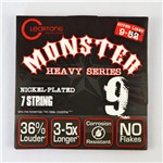 Encordoamento Cleartone Guitarra 7 Cordas 9-52 Monster Heavy