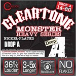 Encordoamento Cleartone Guitarra Heavy Series Drop C .013 .070