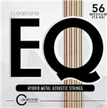 Encordoamento Cleartone Violao Aco Medium Hybrid Metal Acoustic 13-56