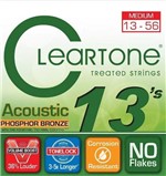 Ficha técnica e caractérísticas do produto Encordoamento Cleartone Violao Acoustic Phos-Bronze Medium 13-56