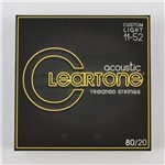 Ficha técnica e caractérísticas do produto Encordoamento Cleartone Violão Bronze 80/20 Extra Light