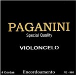 Ficha técnica e caractérísticas do produto Encordoamento Completo Paganini P/ Violoncelo - Pe960 - Paganinni
