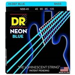 Ficha técnica e caractérísticas do produto Encordoamento Contrabaixo Dr Neon Blue 045 4 Cordas Azul