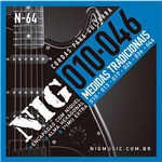Ficha técnica e caractérísticas do produto Encordoamento Corda para Guitarra Nig 010-046 N64